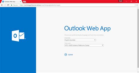 Exchange (OWA/ Outlook Web App) eMailprogramm nutzen .